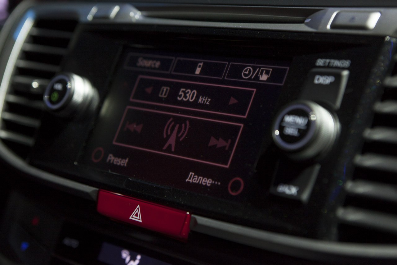 Медиа-система Honda Accord 2013